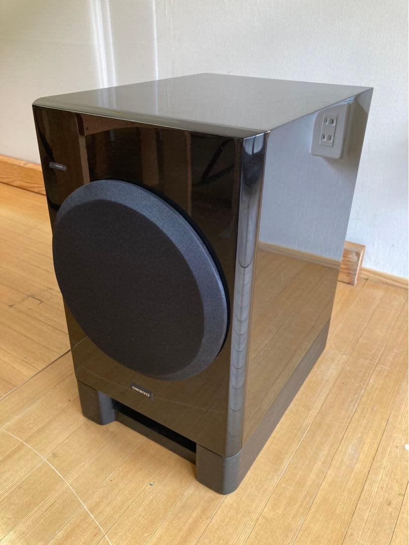ONKYO オンキョー　サブウーファー　SL-D501 ブラック