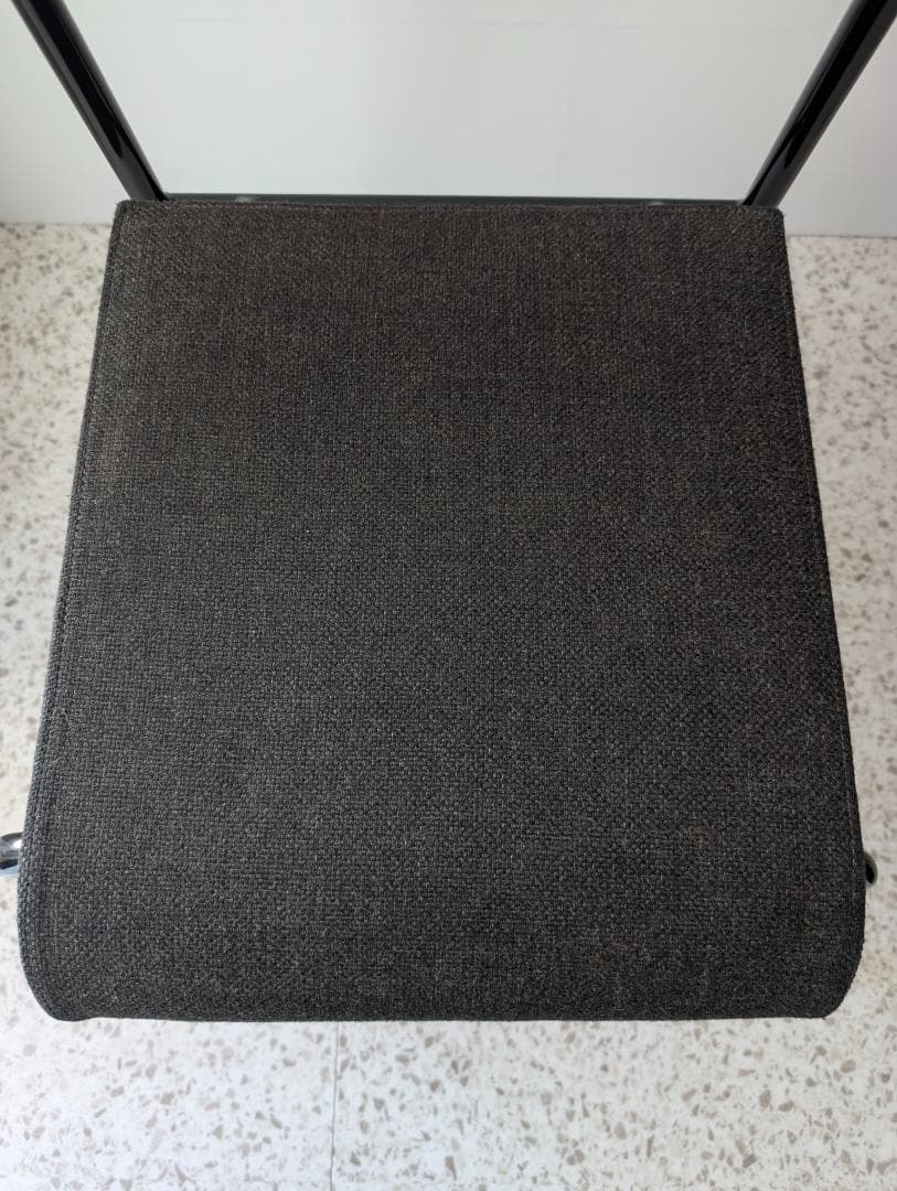 70s ビンテージ KOKUYO スチール×ファブリック チェア ポストモダン