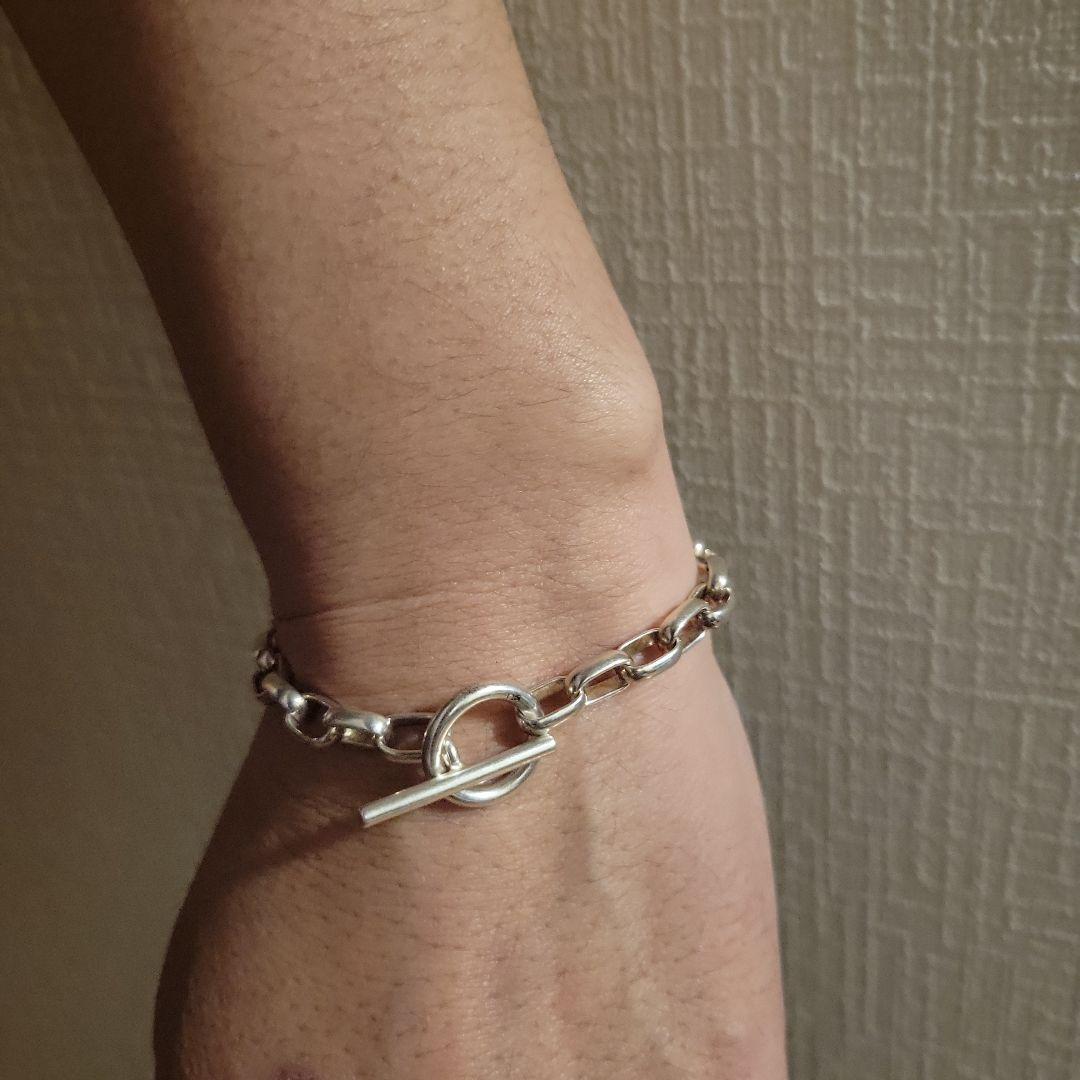 シルバーブレスレット　メキシカンジュエリー