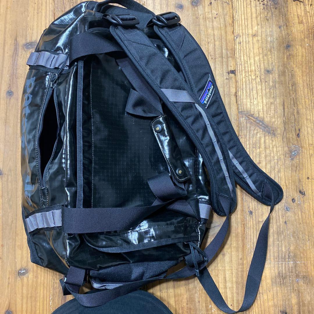 パタゴニア　ブラックホール　ダッフルバッグ　45L 2way ブラック