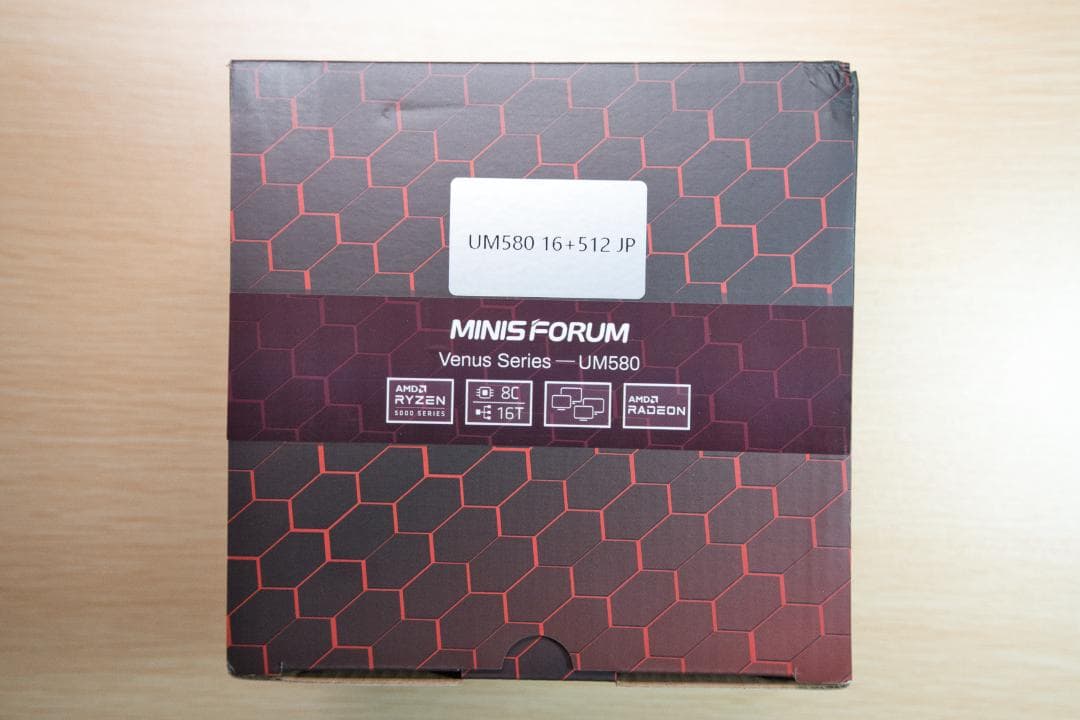 【ほぼ未使用】MINISFORUM UM580