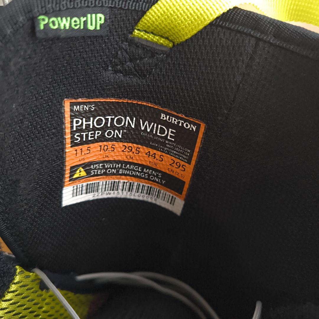 BURTON STEP ONセット 29.5cm-Lサイズ