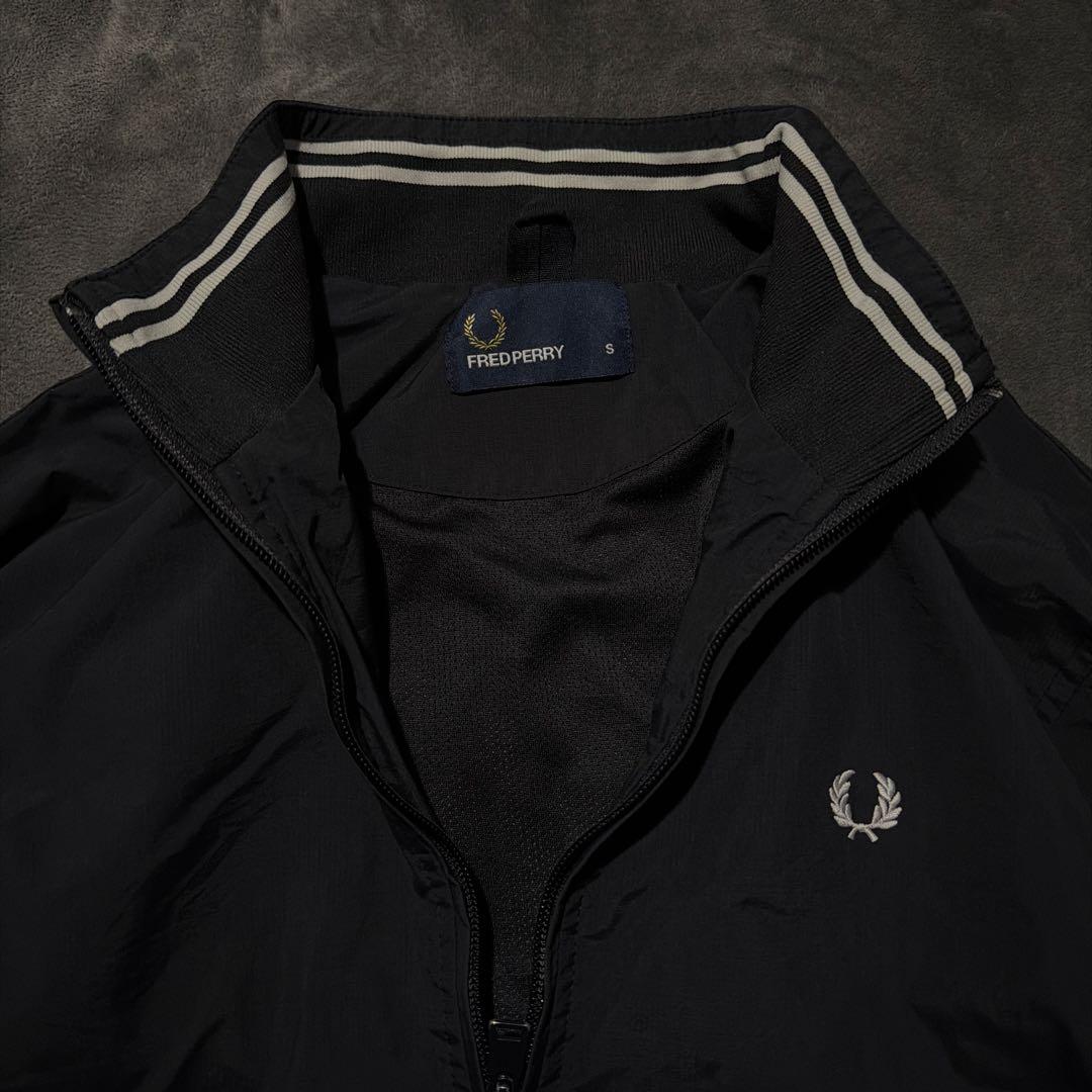 フレッドペリー　ジャンパー　ジャケット　刺繍　古着