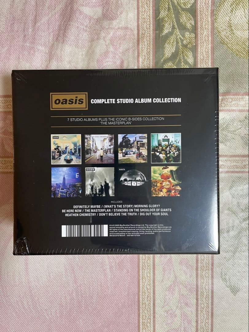 洋楽 oasis Complete Studio Album Collection