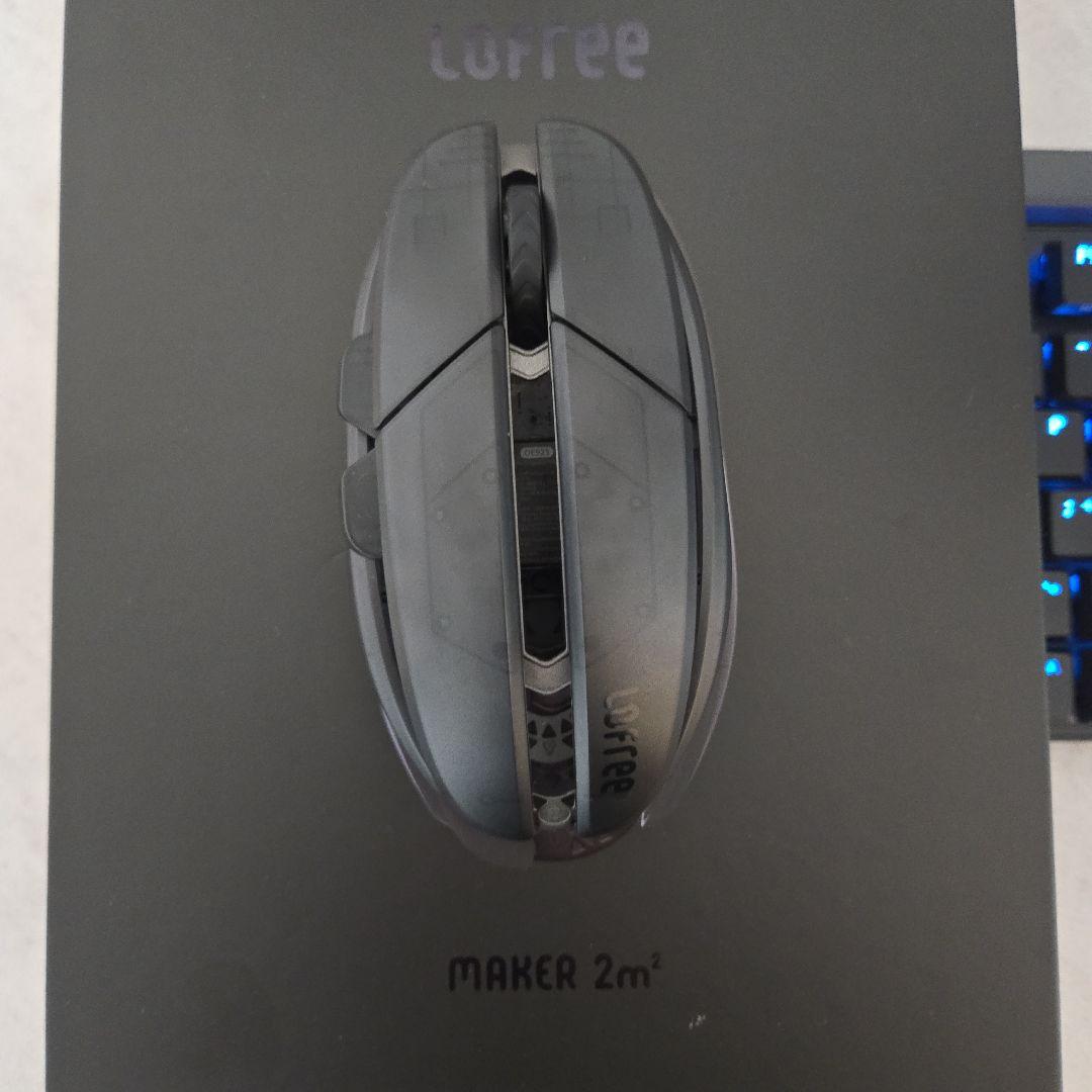 LOFREE Hypace 超軽量ワイヤレスゲーミングマウス ブラック