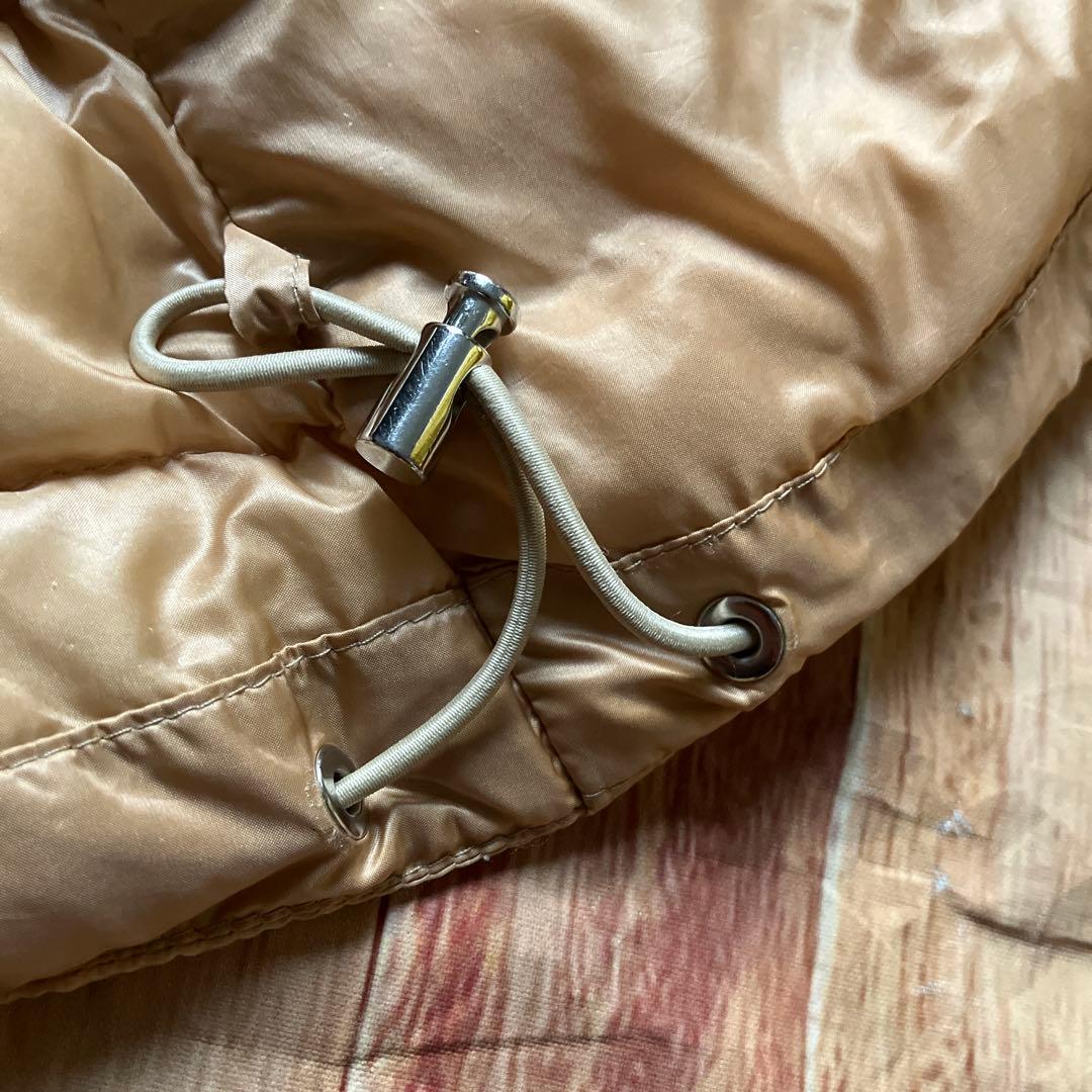 モンクレール MONCLER ライトダウンコート M 超軽量 フード付き 上品