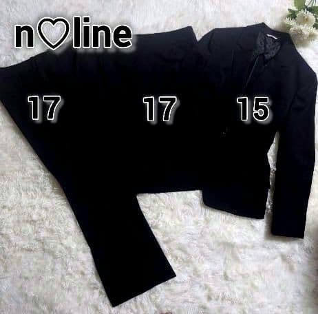 大幅値下げ中【大人気】佐々木希 n♡line ストレッチ 3点スーツ ブラック