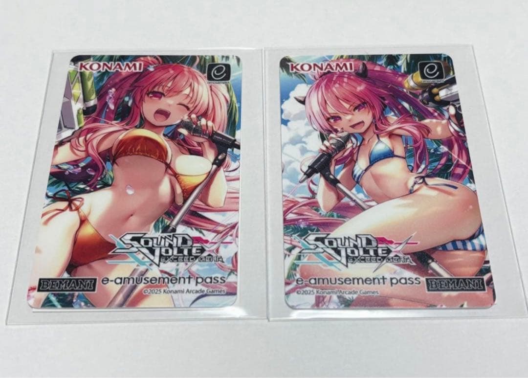 SDVX e-amusement passカード2種セット②