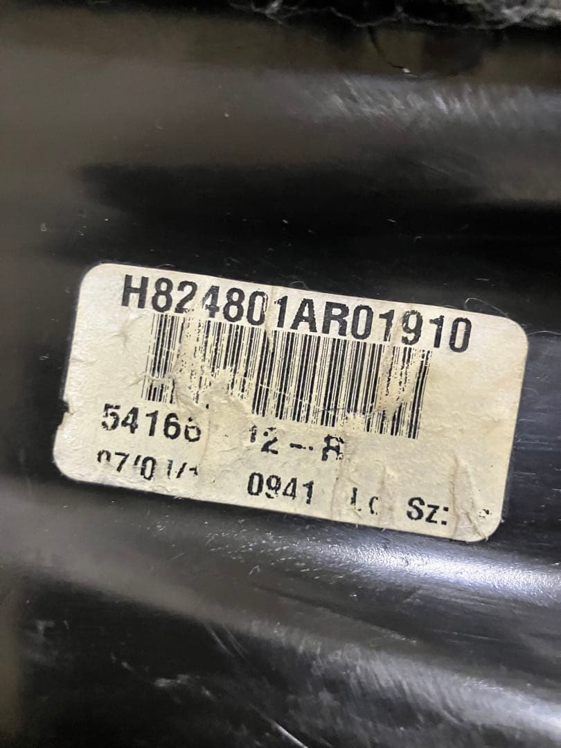 ハーレー　ダイナ　純正　シート　2アップシート　タンデムベルト付き