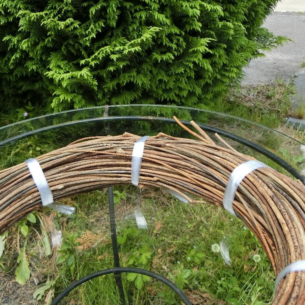 みっくん 青森県岩木山採取　あけび蔓　長 短 各1kg　合計2kg 練習用