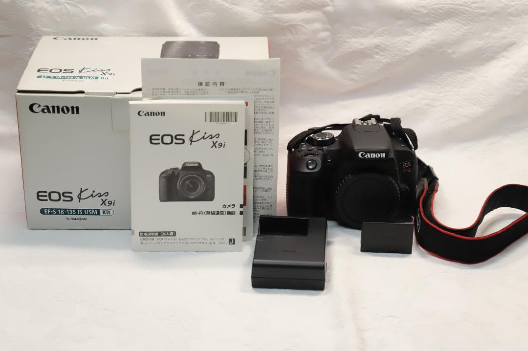 canon eos kiss X9i ☆極美品☆動作OK 純正バッテリー 送料込