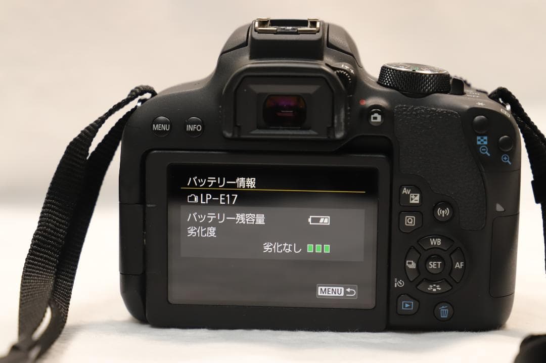 canon eos kiss X9i ☆極美品☆動作OK 純正バッテリー 送料込