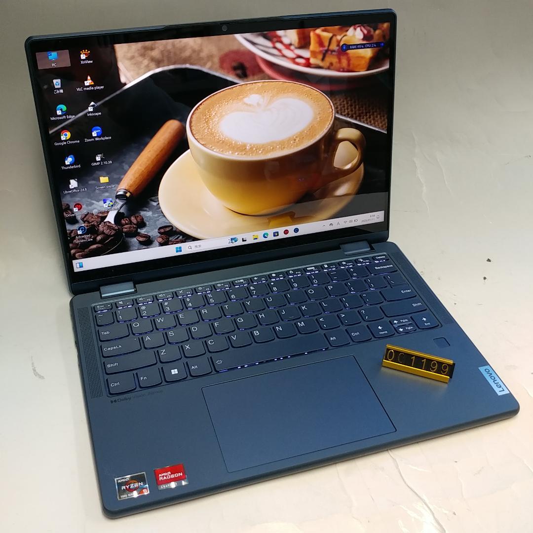 Lenovo Yoga 6 13㌅ Ryzen 5 8GB SSD 238GB