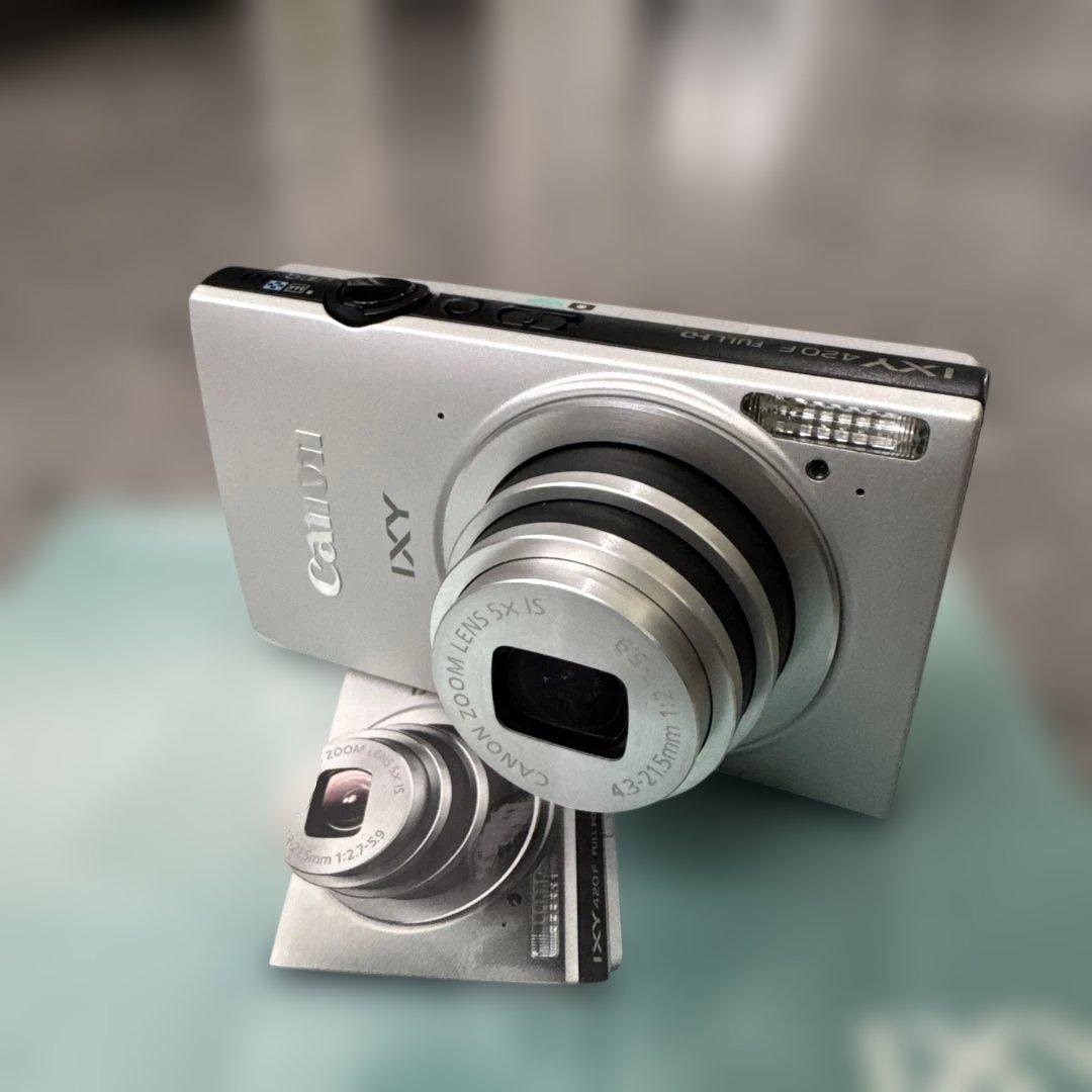 Canon IXY 420F シルバー　コンパクトデジタルカメラ