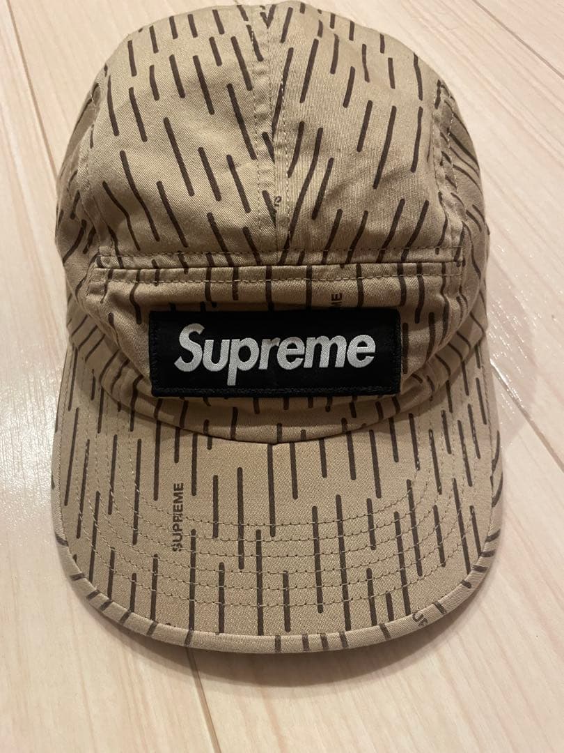 美品Supreme Military Camp Cap Tan Raindrop