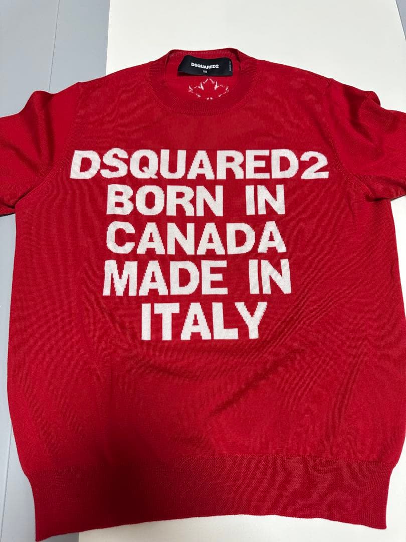 DSQUARED2 レッド セーター XS