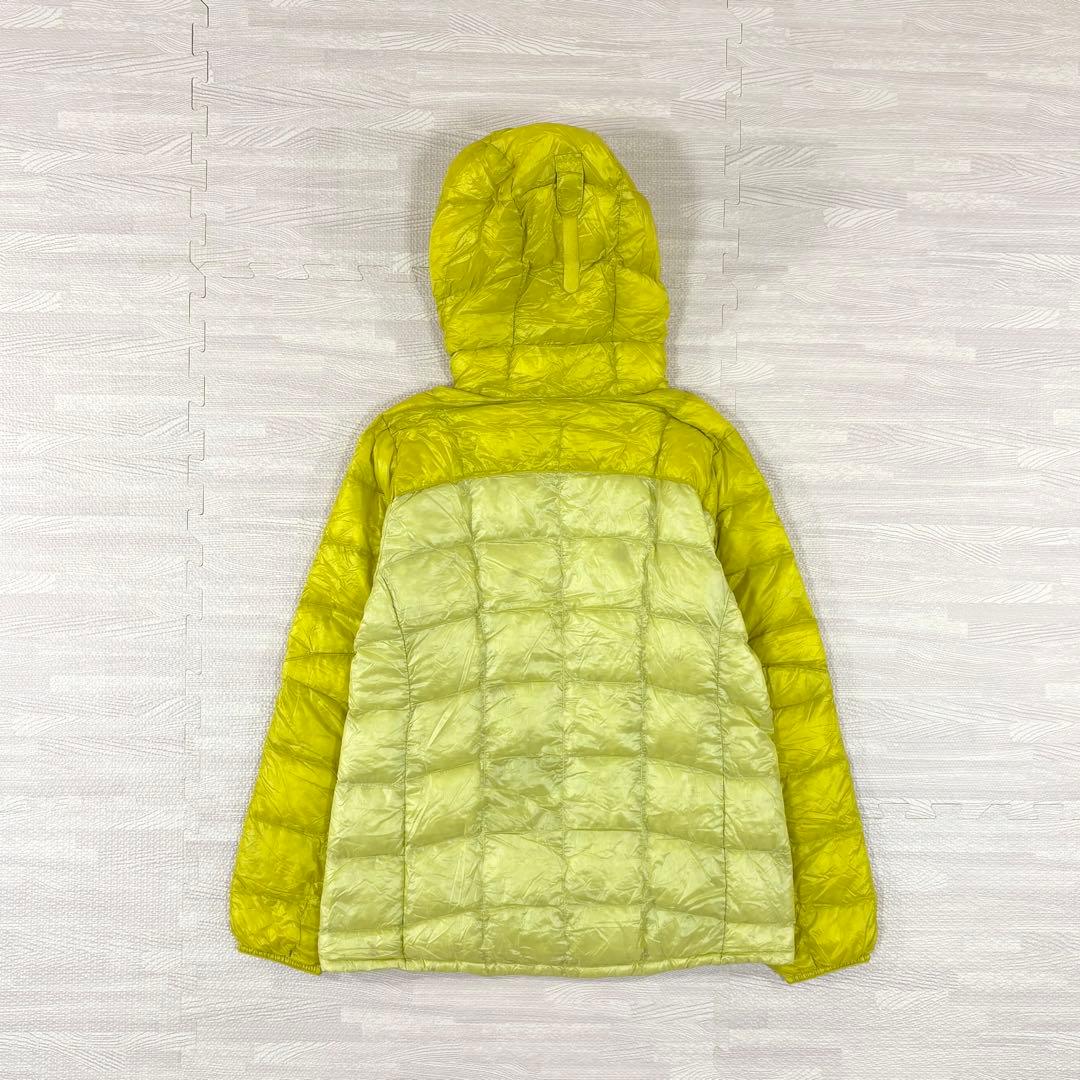 美品＊モンベル　スペリオダウンパーカ　イエロー　L　アウトドア　1101465