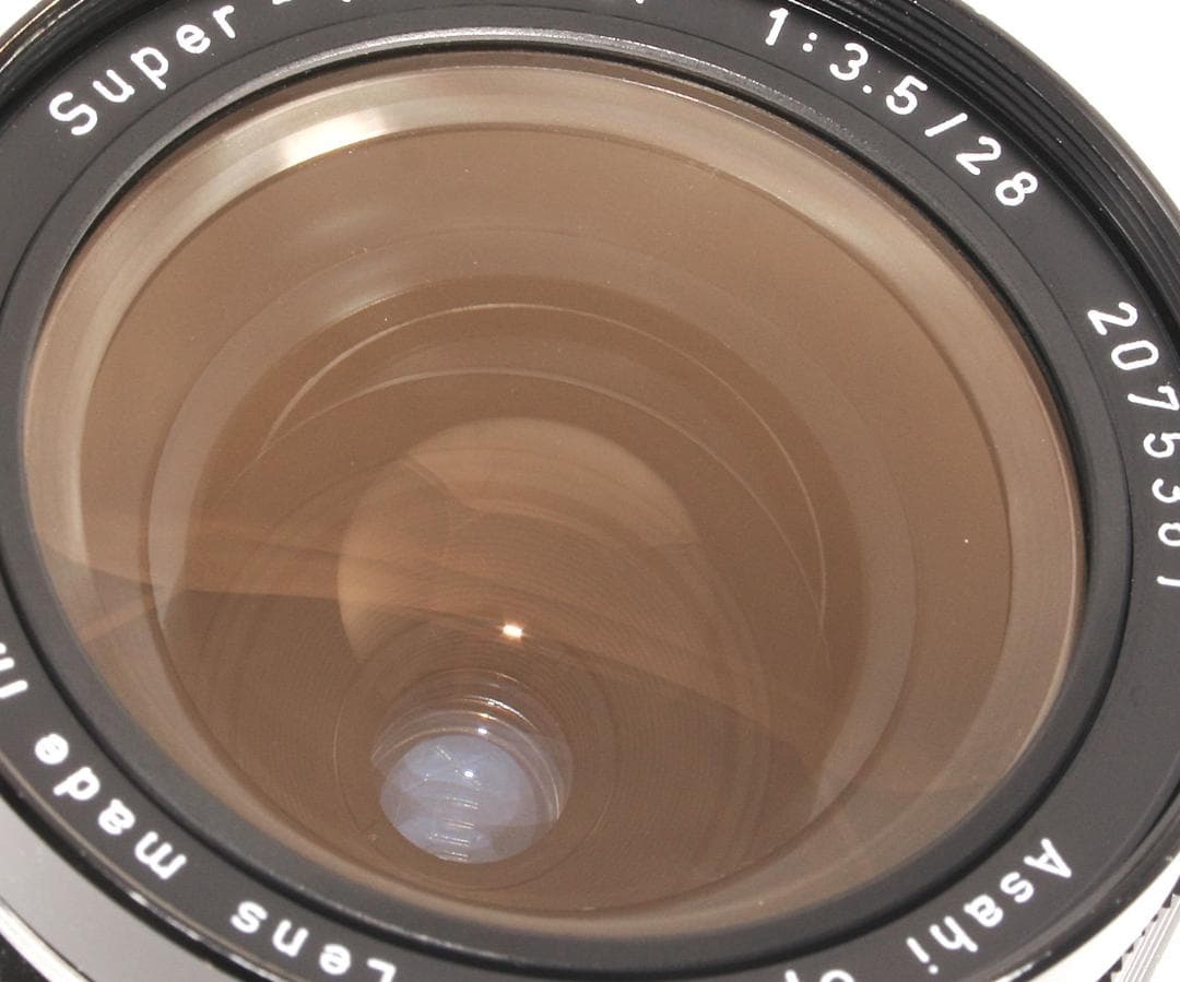 【美品】Super-TAKUMAR 28mm F3.5 MF 広角レンズ M42
