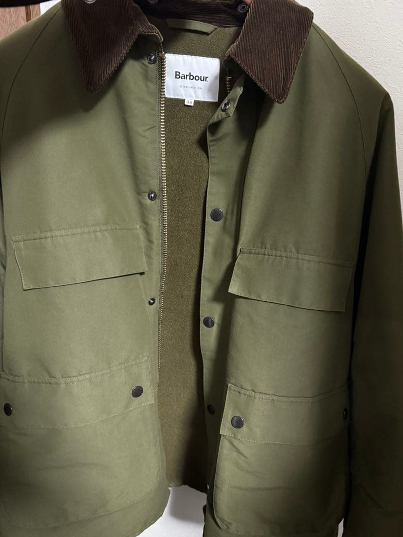 美品　Barbour バブアー別注 ビデイル ポーラテック ジャケット 38