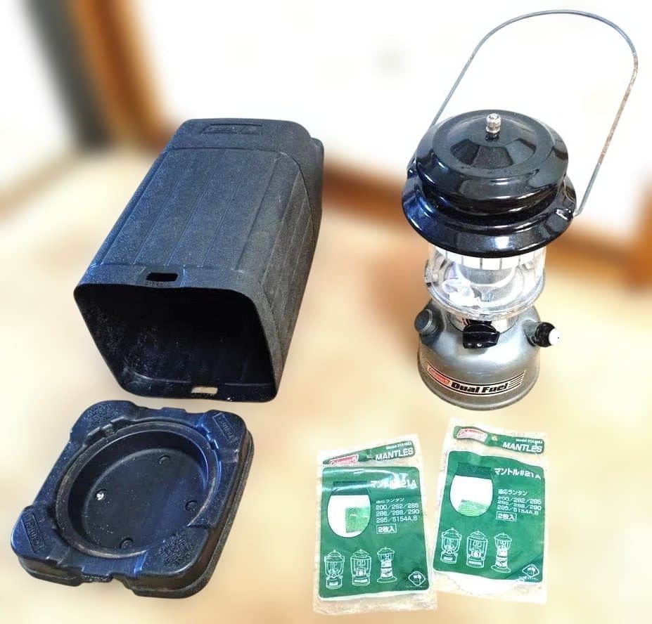 Coleman Dual Fuel ランタン 収納ケース付き