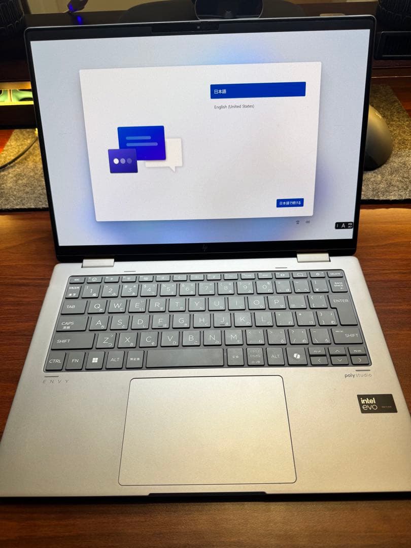 HP ENVY x360 14-fc0231TU U7 32GB 1TB ペン