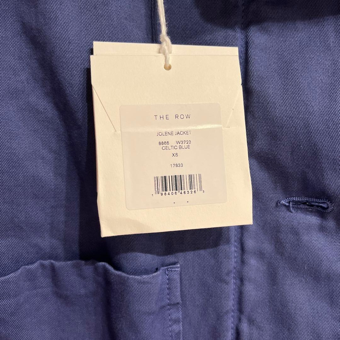 最終値下げ　早いもの勝ち！THE ROW Joleneコットンジャケット 　XS