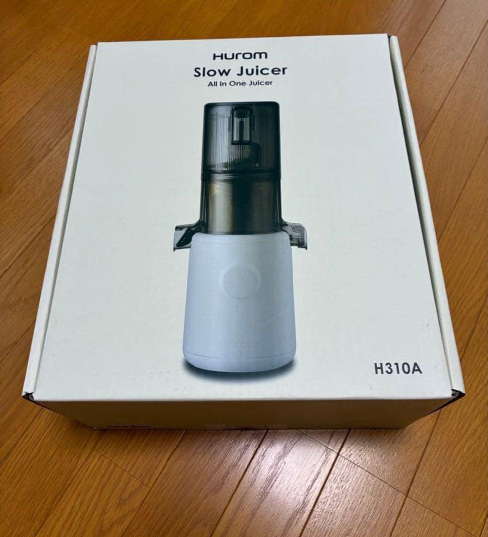 Hurom ジューサー ホワイト スロージューサー H310A ホワイト 美品