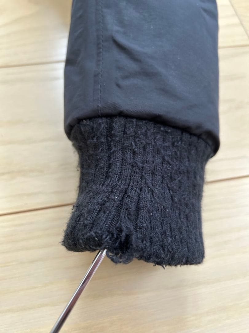 The North Face ブラックダウンジャケット　Mサイズ