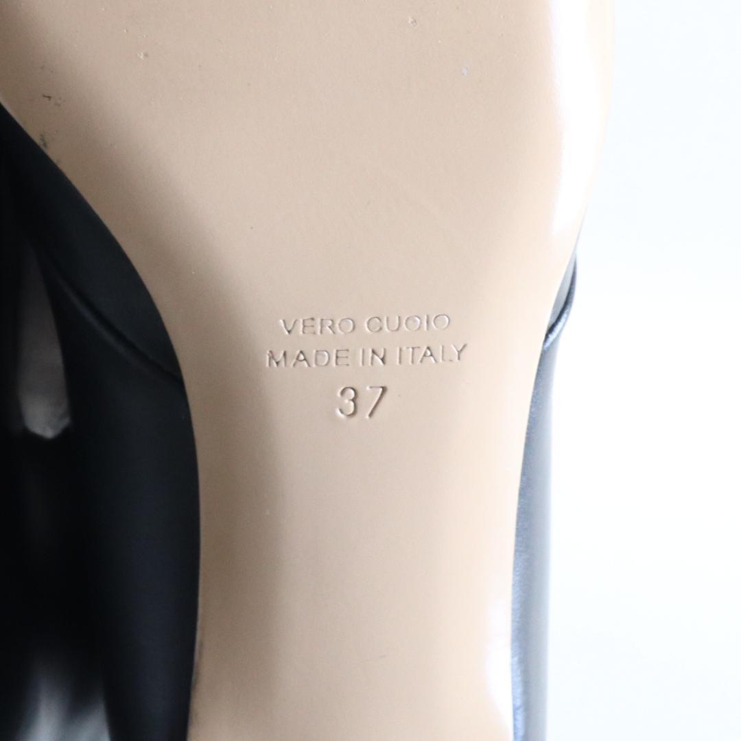 定価約9万 未使用 ネブローニ ショートブーツ 黒 37 24 4.5cmヒール