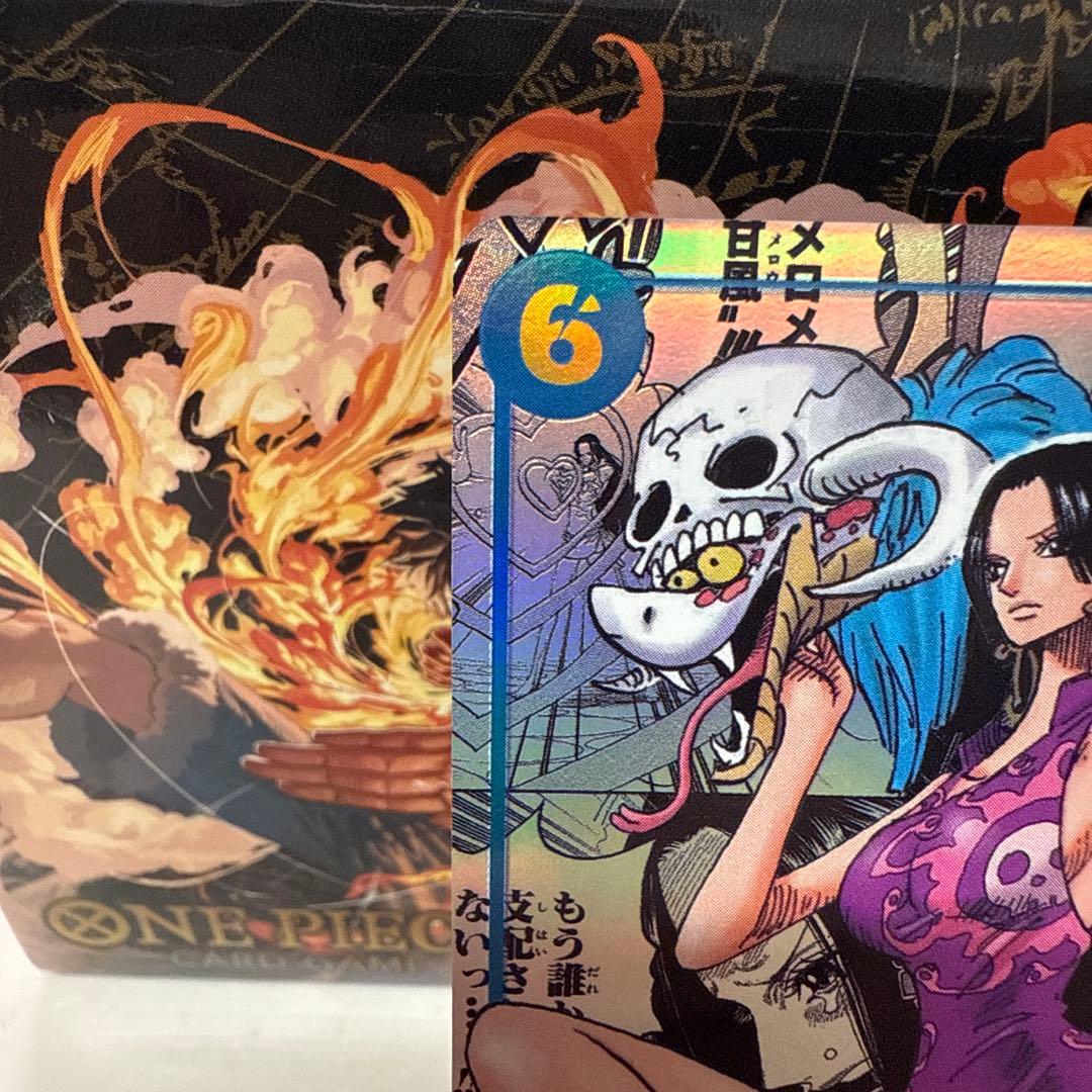 ワンピースカード　ボア・ハンコック コミパラ