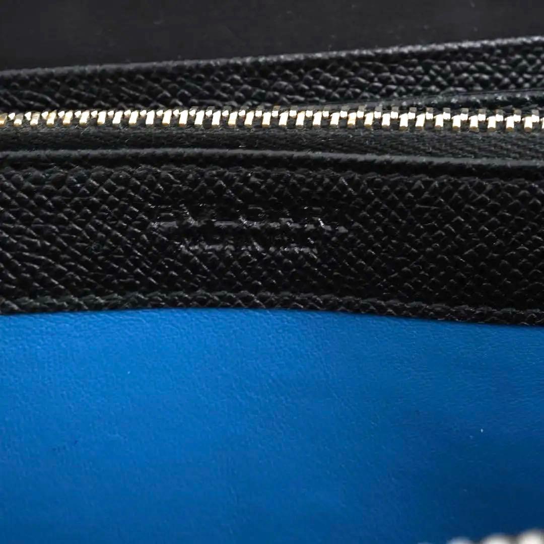 ✨極美品・付属品完備✨　ブルガリマン　長財布　RFID ビーゼロワン　バイカラー