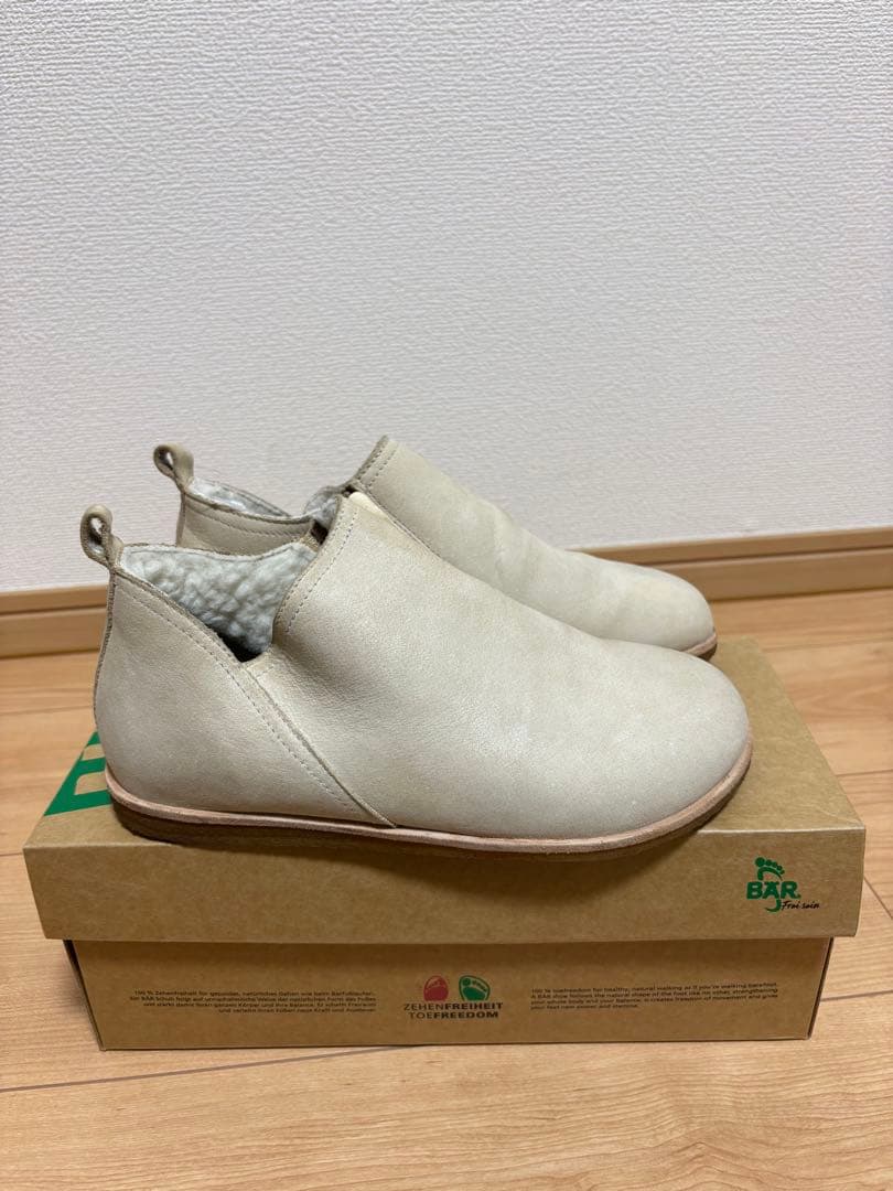 新品　BAR ベアー　ドイツ製　24.5cm 内ボアサイドファスナー