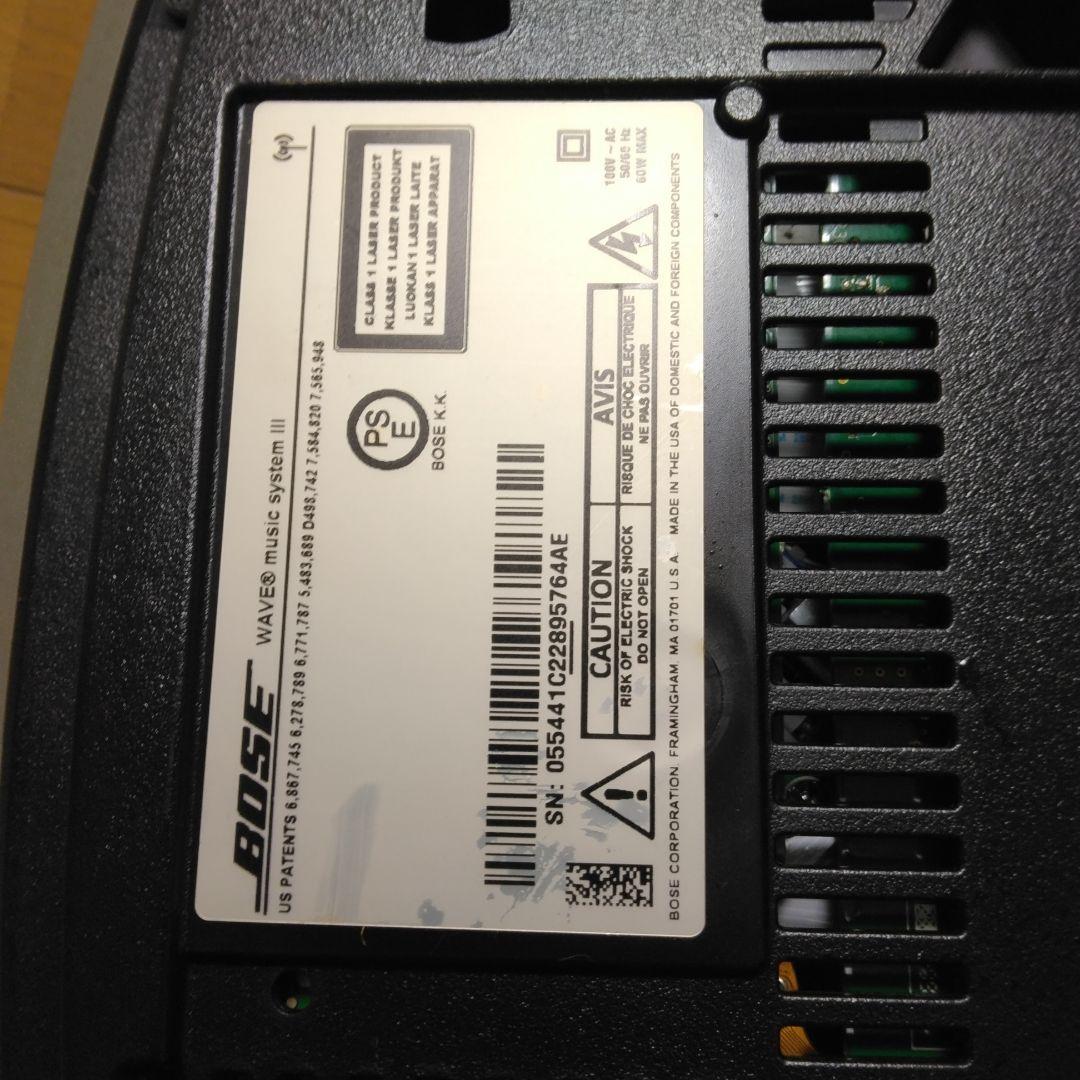 Bose CDプレーヤー FMラジオ