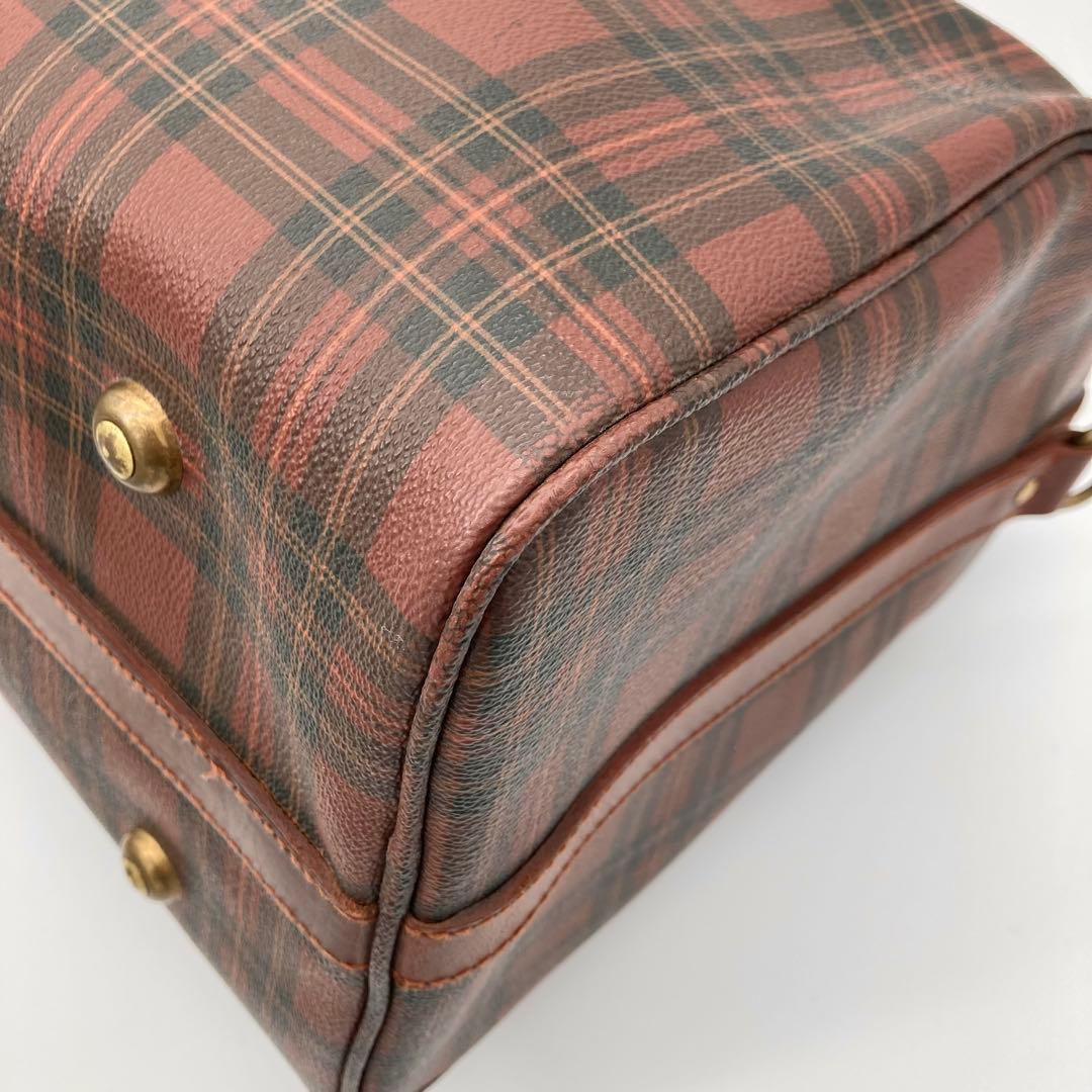 ポロラルフローレン ボストンバッグ チェック レアカラー 大容量 旅行 チェック