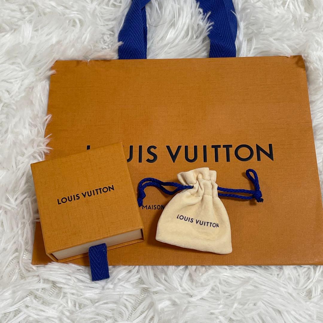 美品　ルイヴィトン リング LVアイコニック M ラインストーン　ゴールド