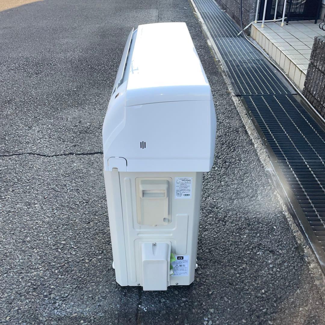 アイリスオーヤマ2024年製ルームエアコン 主に6畳用 美品 送料無料