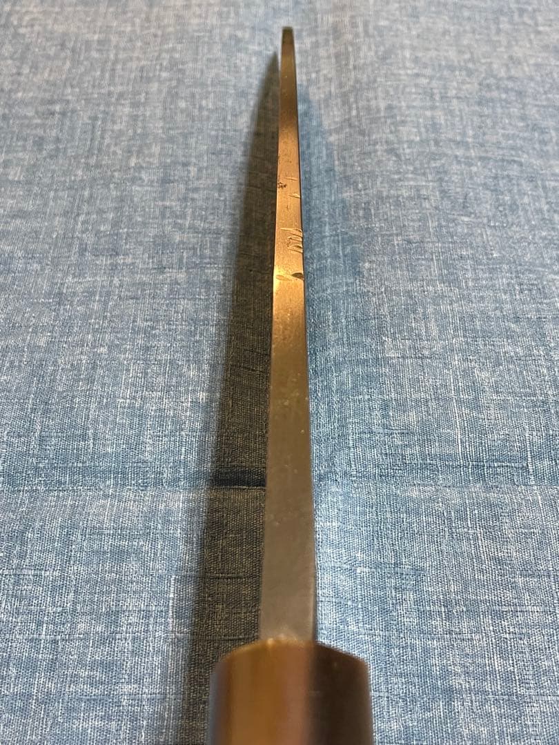 正本　秀　大出刃包丁　刃渡り22センチ