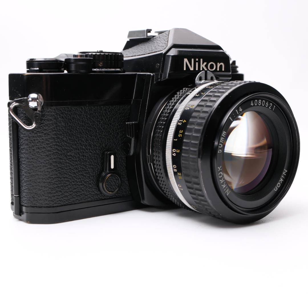 フィルムカメラ Nikon FE Black / Ai Nikkor 50mm F1.4