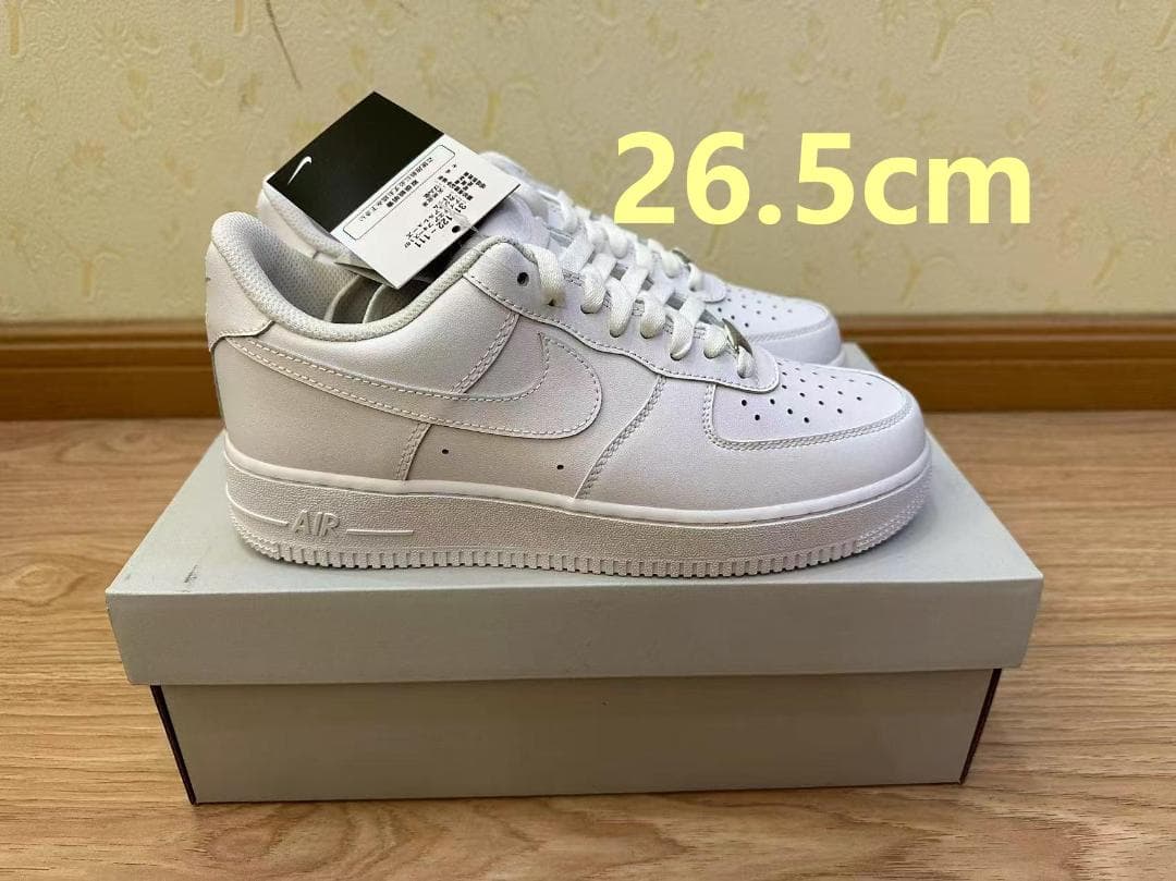 新品NIKE ナイキ エアフォース1 LOW '07 ホワイト 26.5cm