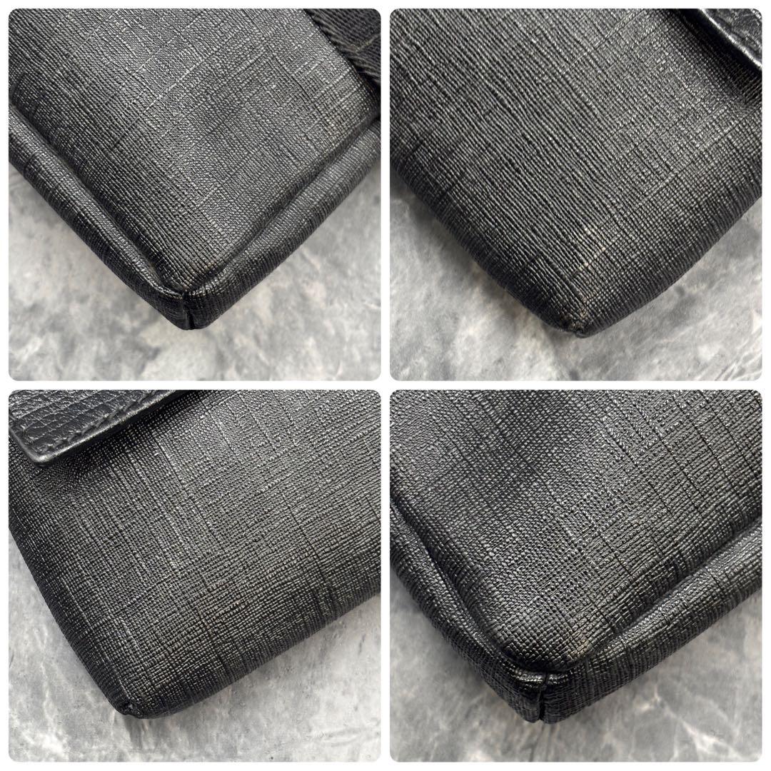 ✨美品✨GUCCI GG ショルダーバッグ ボディ ウエスト レザー 黒 ロゴ