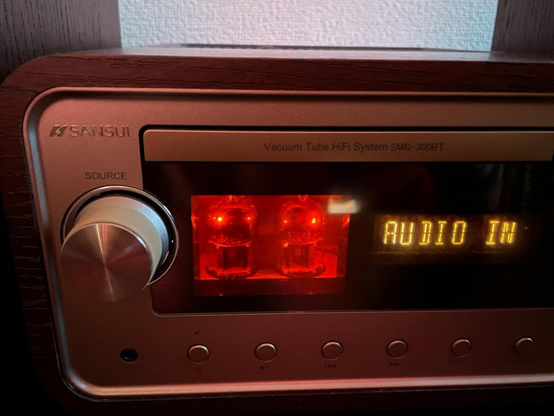 【完品・美品】SANSUI SMC-300BT Bluetooth CDステレオ