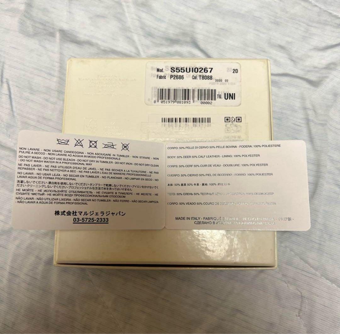 さ*屋様 【美品】メゾンマルジェラ L字ファスナー ケース コンパクトウォ