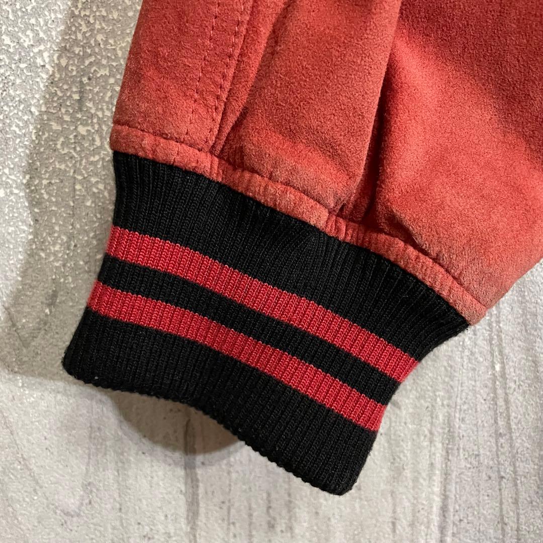 【希少モデル】シュプリーム　パイルアーチロゴ　スエード スタジャン　XL