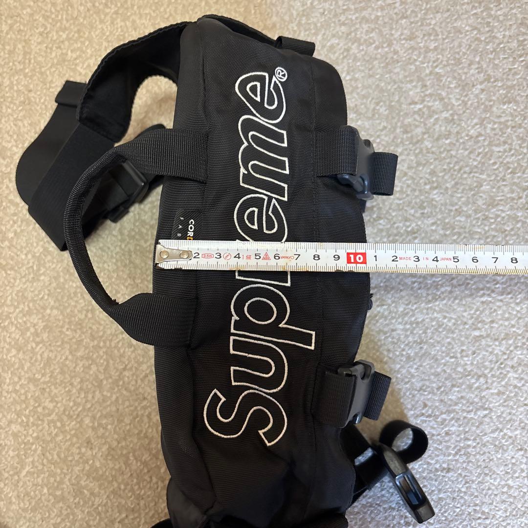 シュプリーム　ウエストバック　AW19ブラック