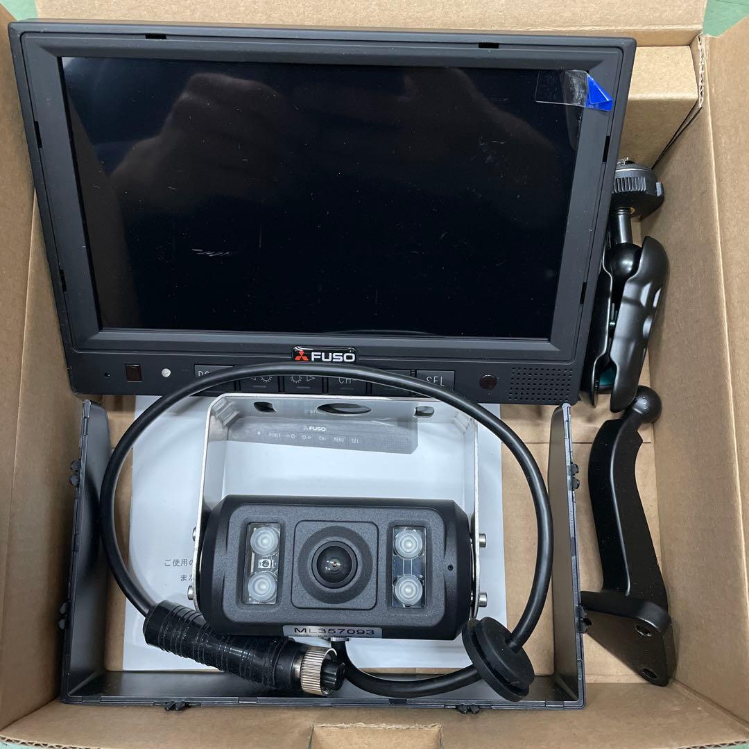 【新車取外し品】　三菱ふそう純正バックカメラ、モニターセット