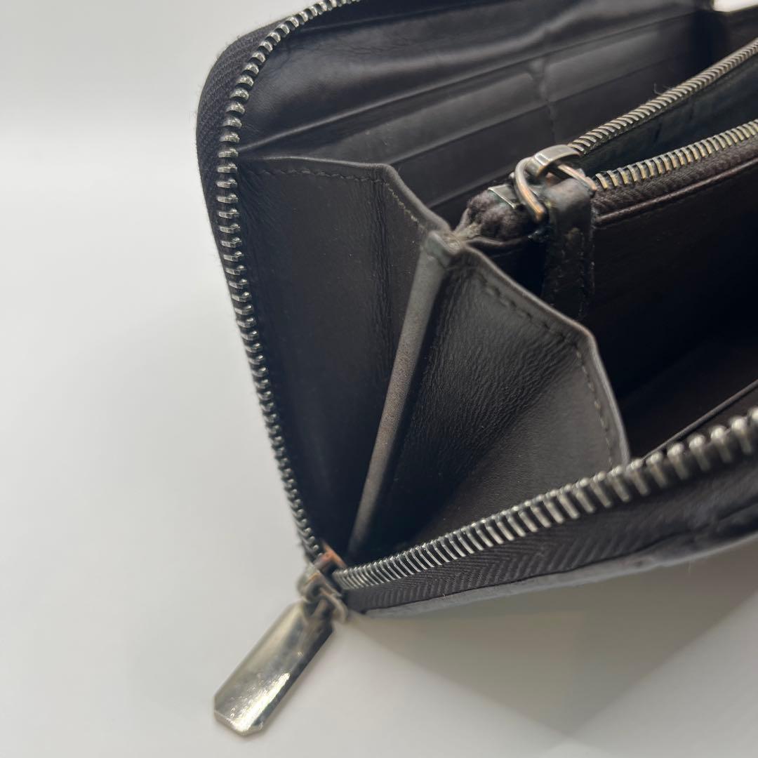 正規品美品✨ ボッテガヴェネタ イントレ ラウンドファスナー ジップ 7021