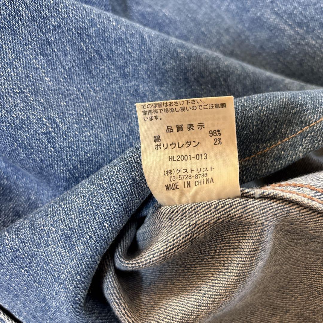 美品＊ヘルシーデニム Almond ビッグデニムシャツ ジャケット　ゆったり