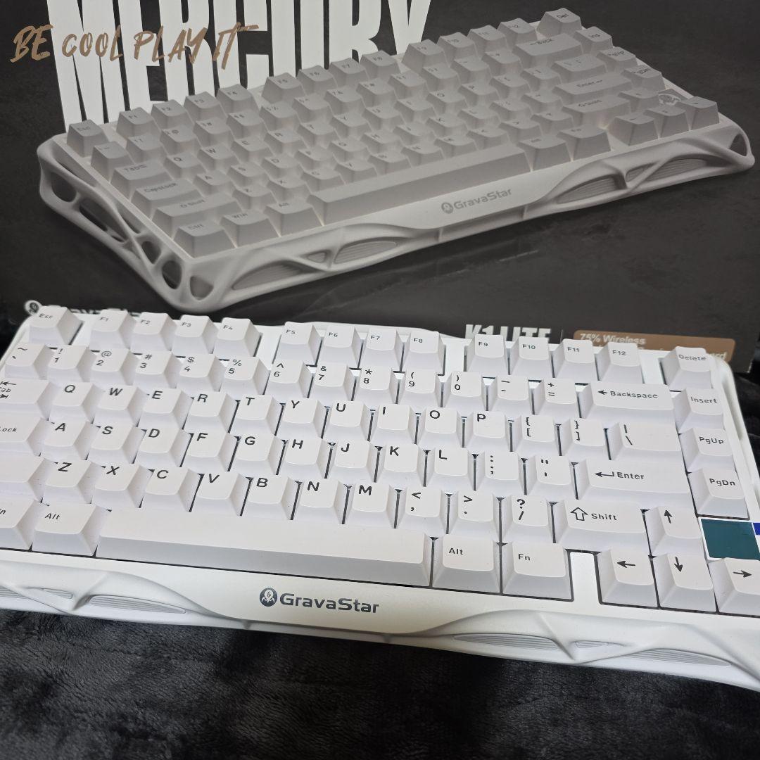 【希少/完売品】 GravaStar Mercury k1 lite ホワイト