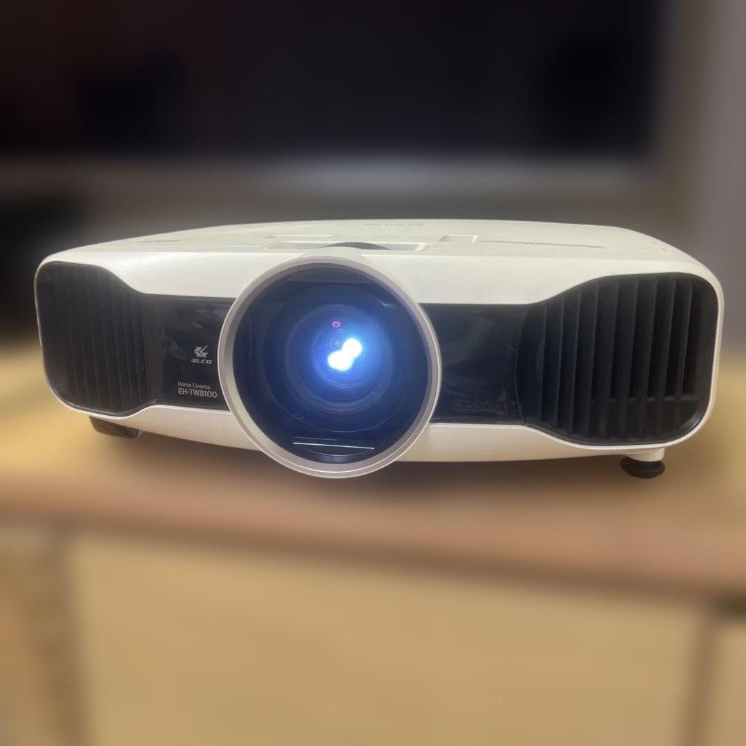 EPSON EH-TW8100プロジェクターHDMI 3D対応　使用時間347h