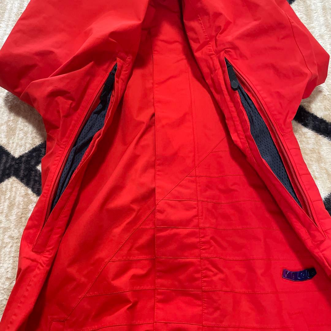 ボルコム volcom ゴアテックス　goretex ウェア　スノーボード　赤系